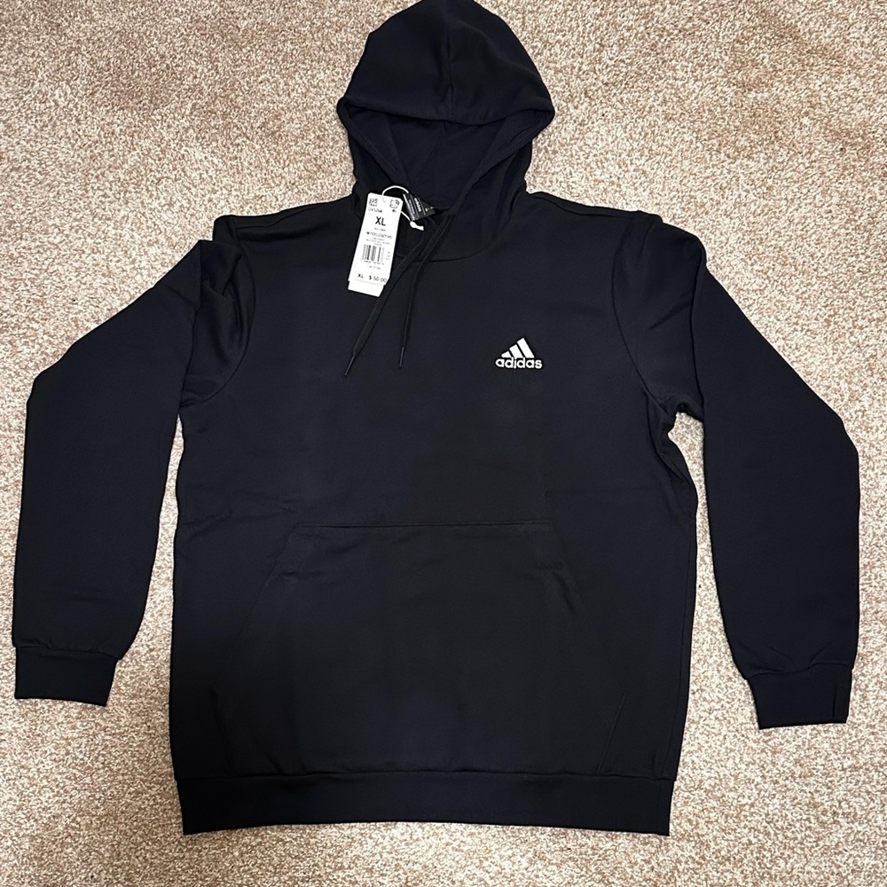 NWT Adidas Men’s Black Hoodie